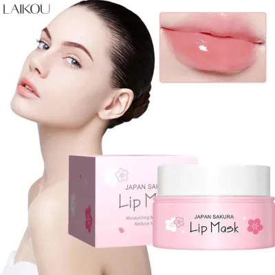 Laikou Japan Sakura Dry Crack Peeling Repair Lip Mask